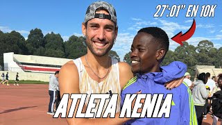 ASÍ ENTRENA UN ATLETA PROFESIONAL EN KENIA [upl. by Ainerbas]