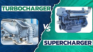 Difference Between Supercharger And Turbocharger  Turbochargers Vs Superchargers  Which Is Better [upl. by Russell]