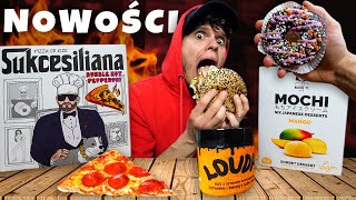 Testuje Wszystkie Nowości od Influencerów Giga Buła Pizza Kizo Płatki Lexy Nowe Donuty Ekipa [upl. by Tremml430]