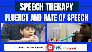 Speech Therapy Fluency amp rate of speechHelp4Special [upl. by Eilagam]