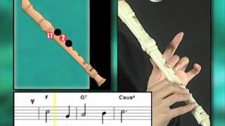 Ex013 How to Play Recorder  Recorder Lessons for Beginners [upl. by Losiram]