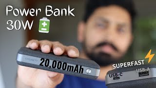 Cygnett New 20000mAh USBC Power Bank🔋 ChargeUp Reserve 2nd Gen⚡ 2022 [upl. by Belford]