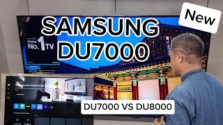 REVIEW UHD Murah tapi berkualitas Samsung DU7000 Smart TV [upl. by Corrie173]