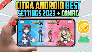 NEW Citra 3DS Emulator Android BEST Settings MMJ  Official With Configuration [upl. by Aon]