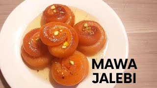 Mawa Jalebi with instant mawaKhova [upl. by Teirtza317]