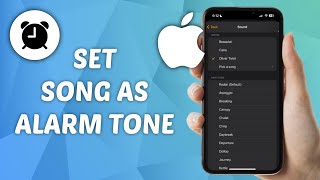 How to Set ANY Song as Alarm Sound on iPhone [upl. by Neiviv225]