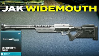 NEW JAK WIDEMOUTH BARREL in Warzone MW3 SEASON 5 [upl. by Llerehs]