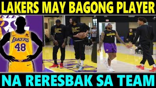 BREAKING NEWS Lakers May BAGONG PLAYER na RERESBAK NA sa TEAM NEXT GAMES [upl. by Eioj]