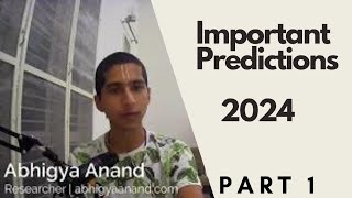 Important predictions for 202425  Analyze with Abhigya Anand [upl. by Ellennaj970]