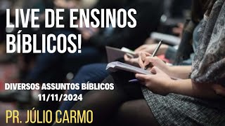 Pastor Julio Carmo reflexões biblicas [upl. by Emelun]