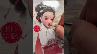 3501 Chinese woman creates buttercream art cake [upl. by Queena]