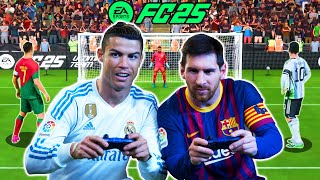 Ronaldo and Messi Playing FIFA FULL SEASON 2 [upl. by Ennirok331]