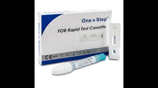 One Step Bowel Test Kit [upl. by Leuas]