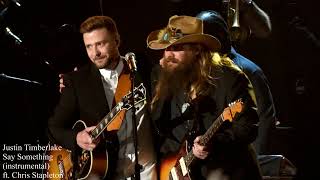 Justin Timberlake  Say Something instrumental ft Chris Stapleton [upl. by Yelsew]