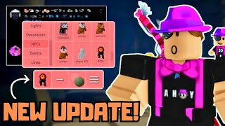 ANOTHER PIGGY UPDATE TOMORROW  New Piggy Build mode Update 📰 [upl. by Twum]