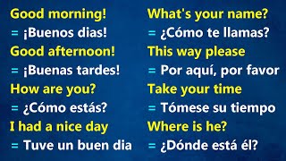 Frases Básicas en Inglés para Hablar desde el Primer Día [upl. by Alikee]