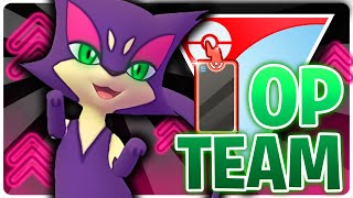 SO MUCH FUN BUFFED SUCKER PUNCH PURRLOIN TRAPS CRONZOR IN THE LITTLE GALAR CUP  GO BATTLE LEAGUE [upl. by Starinsky]