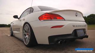 Eisenmann E89 Z4 35i Race Performance with 4x76mm Quad tips [upl. by Niknar]