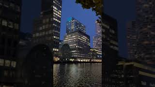 Night in London skyscrapers Великолепные небоскребы ночного Лондона [upl. by Kcirtap]