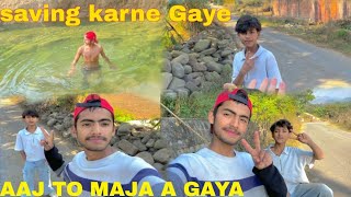 AAJ TO MAJA A GAYA 🥰 NAHANE KE LIYE GAYE aalyanvlogs1299 theamirmajidTheUK07Rider [upl. by Goren]