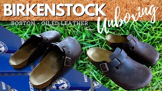 BIRKENSTOCK Boston Oiled Leather Habana [upl. by Eleira]