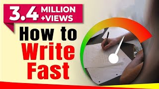 How to Write Fast With Good Handwriting  how to write fast with good handwriting  Letstute [upl. by Dao573]