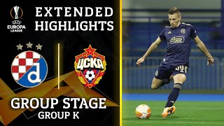 Dinamo Zagreb vs CSKA Moscow Extended Highlights  UCL on CBS Sports [upl. by Adao104]