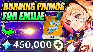 MASSIVE VIEWER SUMMONS Over 2500 Pulls For Emilie amp Yelan Genshin Impact [upl. by Anilehs885]