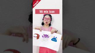 Thử thách VẼ MIX ICON  1 ngày vẽ theo yêu cầu của fanlengkalengkeng short [upl. by Scoville]