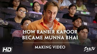 SANJU Ranbir Kapoor to Munna Bhai  The Transformation  Rajkumar Hirani  In Cinemas Now [upl. by Kassel]