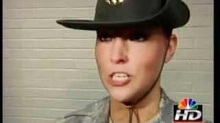 Woman Named 1st Female Drill Sergeant in Kansas National Guard [upl. by Oirrad]