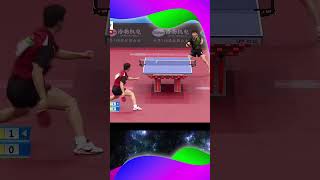 Perfect blocking and placement skills 卓球 乒乓球 pingpong sports tabletennis shorts [upl. by Neitsabes]