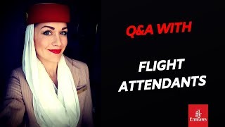 ✈️ FLIGHT ATTENDANT QampA  EMIRATES WANNABEES QUESTIONS  Emirates Cabin Crew [upl. by Asirret343]