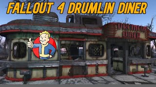 FALLOUT 4 Drumlin Diner part 2 Scratch build diorama diy [upl. by Ecirtael]