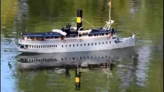 Steamship quotStorskärquot from Vaxholm 3 [upl. by Hilleary]