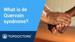 What is de Quervain syndrome [upl. by Nalon]