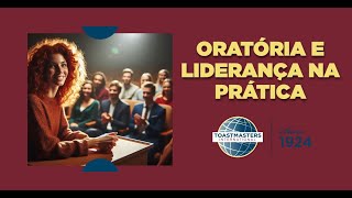 Oratória e Liderança na Prática  Reunião Brasília Toastmasters  02 de novembro de 2024 [upl. by Bonny]