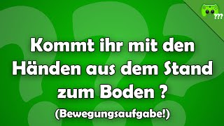 Kommt ihr mit den Händen aus dem Stand zum Boden   Frag PietSmiet [upl. by Simson]