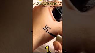 Navratri bindi inspotry thisshortsytshortsshortsfeedtrendingviralbindimakeupviralvideo [upl. by Katina]