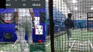 HS Group Hitting Session using Blast Motion 2024 11 07 [upl. by Ivetts]