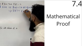 Edexcel AS Level Maths 74 Mathematical Proof [upl. by Kaslik]