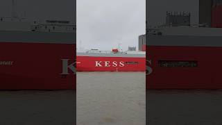 THAMES HIGHWAY  Emden 👍😍🌊 vehicles autotransporter carcarriers ships ship schiffe schiff [upl. by Kevan]