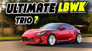 A Liberty Walk Trio Subaru BRZ and Toyota GR86 [upl. by Toscano]