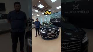 AUDI A8L  VIP NO 5050 FOR SALE AT MAJESTIC WHEELS PUNE shorts ytshorts [upl. by Ardnoyek]