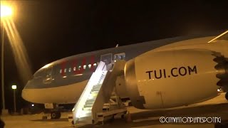 Boarding GTUIC TUI Airways UK 7878 Dreamliner from ground at Paphos Airport [upl. by Phillane613]