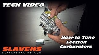 Howto Tune Lectron 2T Carburetors [upl. by Siubhan]