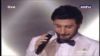 Majed Al Mohandes the best Arab singer in murex dor 2013ماجد المهندس أفضل مطرب [upl. by Lasonde]