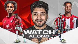 Manchester United vs Brentford Live Reaction amp Watchalong [upl. by Euqirrne]