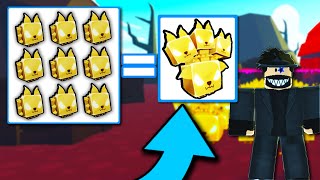 BEST FUSING METHOD FOR NEW LEGENDARY Roblox Pet Simulator X [upl. by Akzseinga]