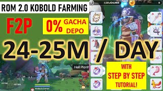 24M25MDAY NEW KOBOLD FARMING FOR F2P ROM 20 [upl. by Muhcon316]